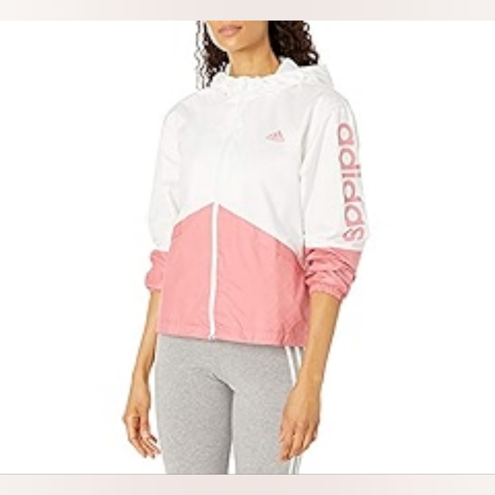 adidas Essentials Oversize Logo Windbreaker Womens